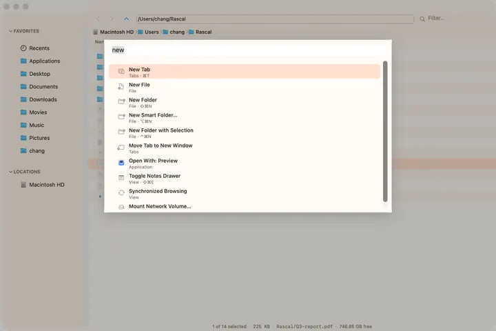 Rascal screenshot