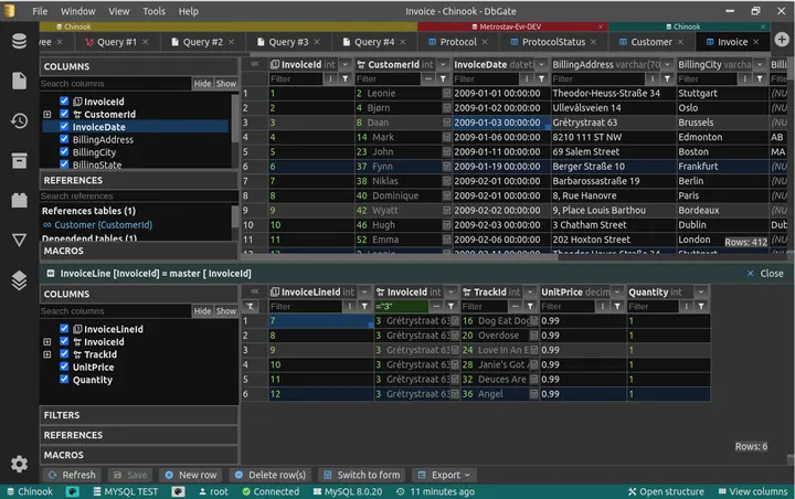 DbGate screenshot
