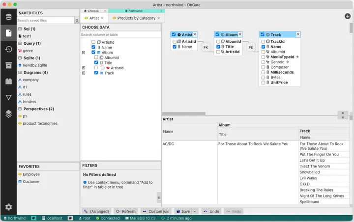 DbGate screenshot