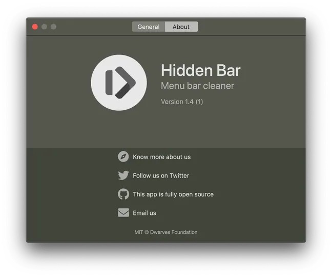 Hidden Bar-Screenshot