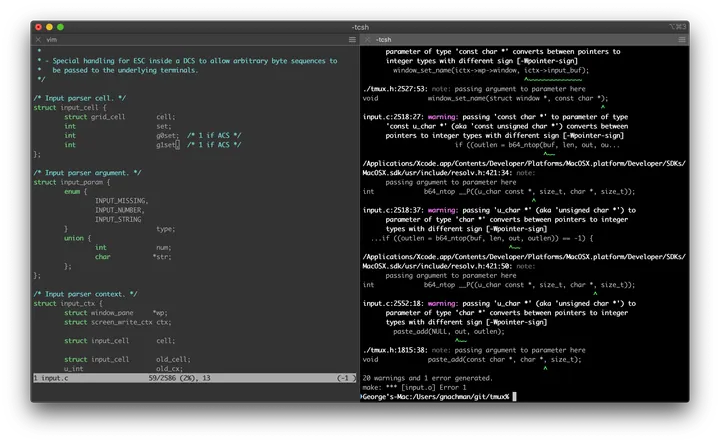 iTerm2 screenshot