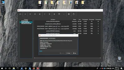 Persepolis Download Manager, captura de pantalla