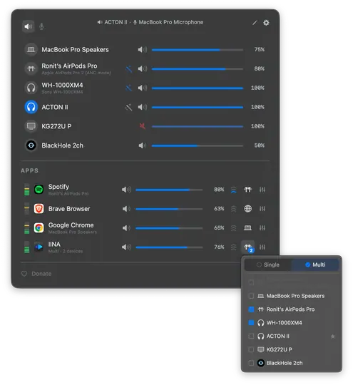 FineTune screenshot