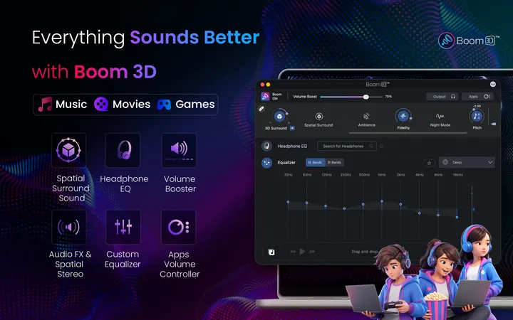 Boom 3D screenshot
