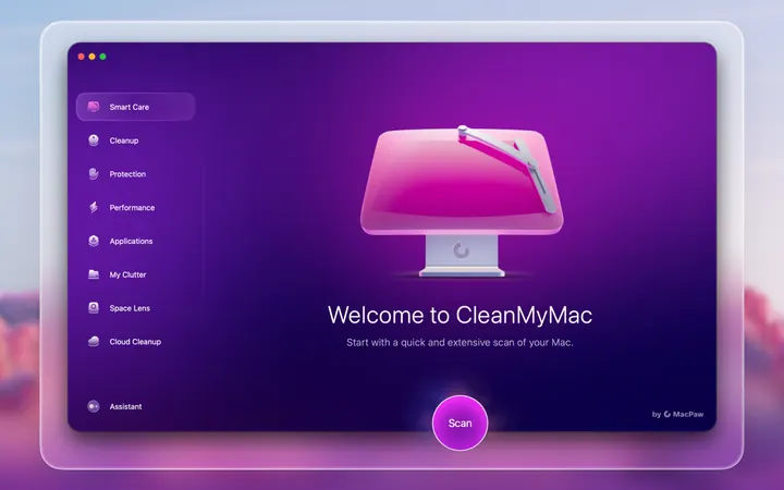 CleanMyMac screenshot
