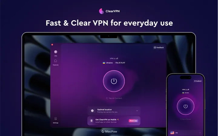 ClearVPN screenshot