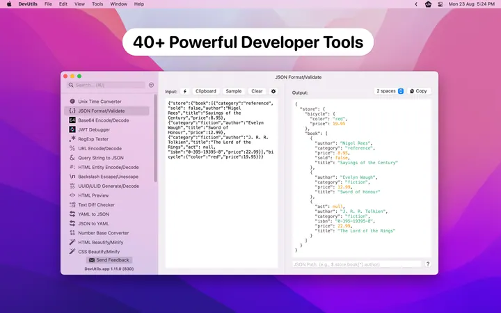 DevUtils screenshot
