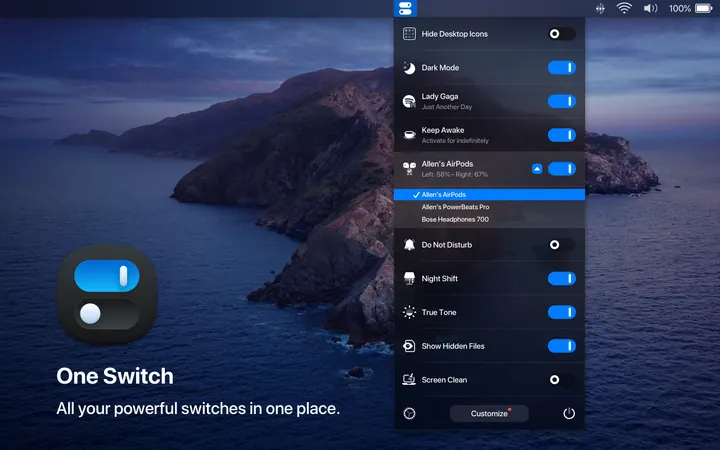 One Switch-Screenshot