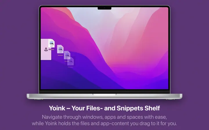 Yoink screenshot