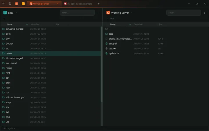 Oryxis screenshot