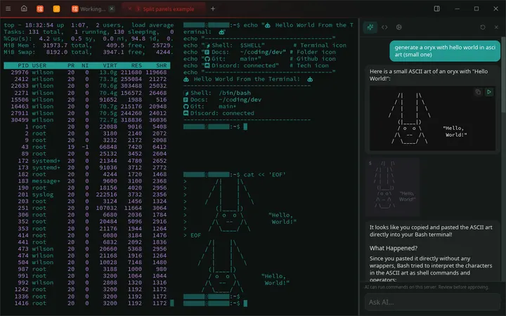 Oryxis screenshot